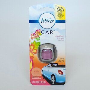 FEBREZE Car Vent Clip GAIN Scent Island Fresh BNIP 2ml